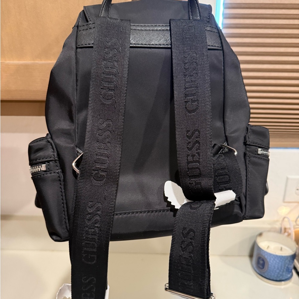 GUESS Black Backpack - Picture 2 of 4